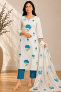 Handpainted Floral Whisper Set